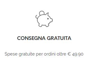 consegna gratuita