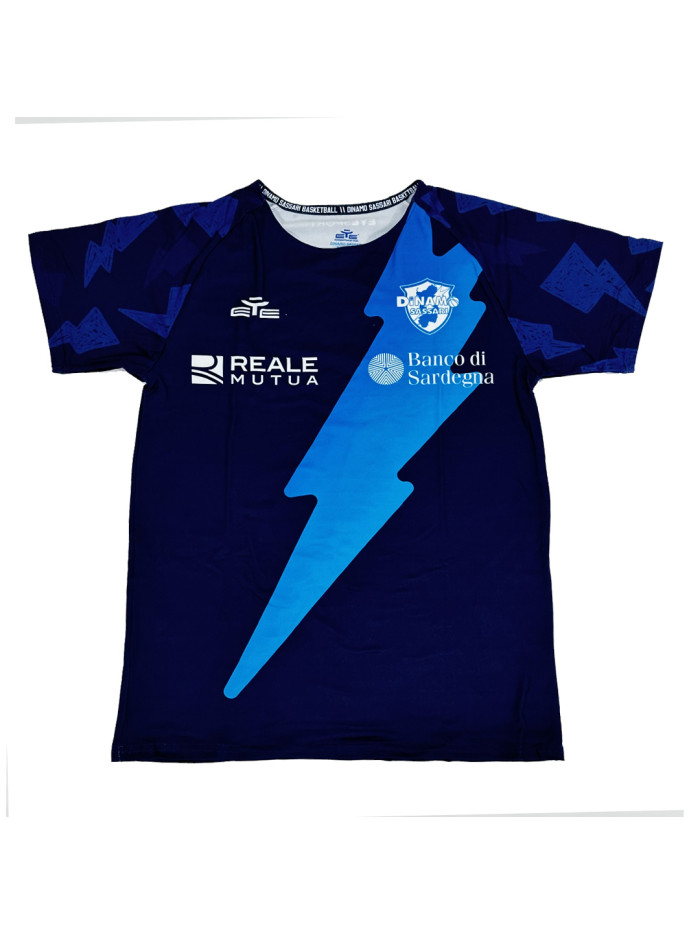 DINAMO SASSARI T-SHIRT TEMPO LIBERO 2023-24