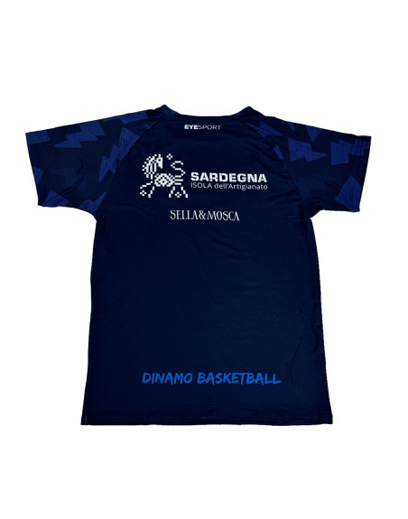 DINAMO SASSARI T-SHIRT TEMPO LIBERO 2023-24