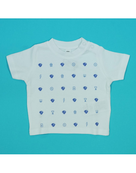 DINAMO SASSARI T-SHIRT NEONATO PATTERN
