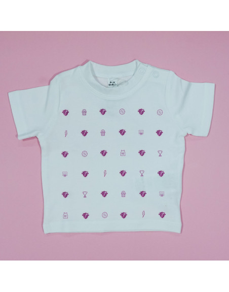 DINAMO SASSARI T-SHIRT NEONATO PATTERN