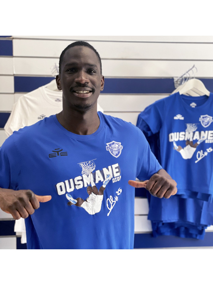 DINAMO SASSARI T-SHIRT OUSMANE DIOP