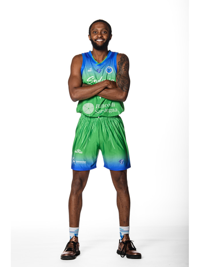 DINAMO SASSARI PANTALONCINO COPPA MASCHILE AWAY 2025-26