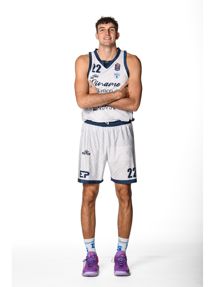 DINAMO SASSARI PANTALONCINO CAMPIONATO HOME 2025-26