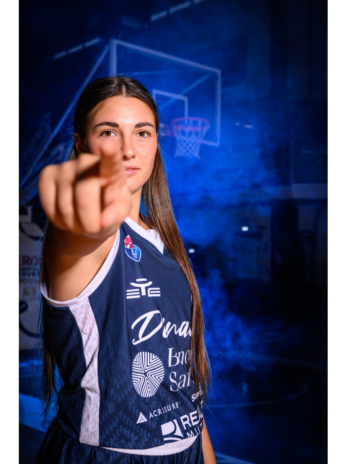 DINAMO SASSARI CANOTTA GARA CAMPIONATO FEMMINILE AWAY 2025-26