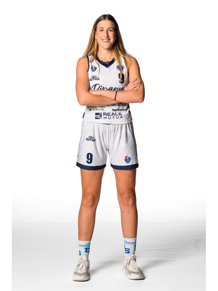 DINAMO SASSARI PANTALONCINO CAMPIONATO FEMMINILE HOME 2025-26