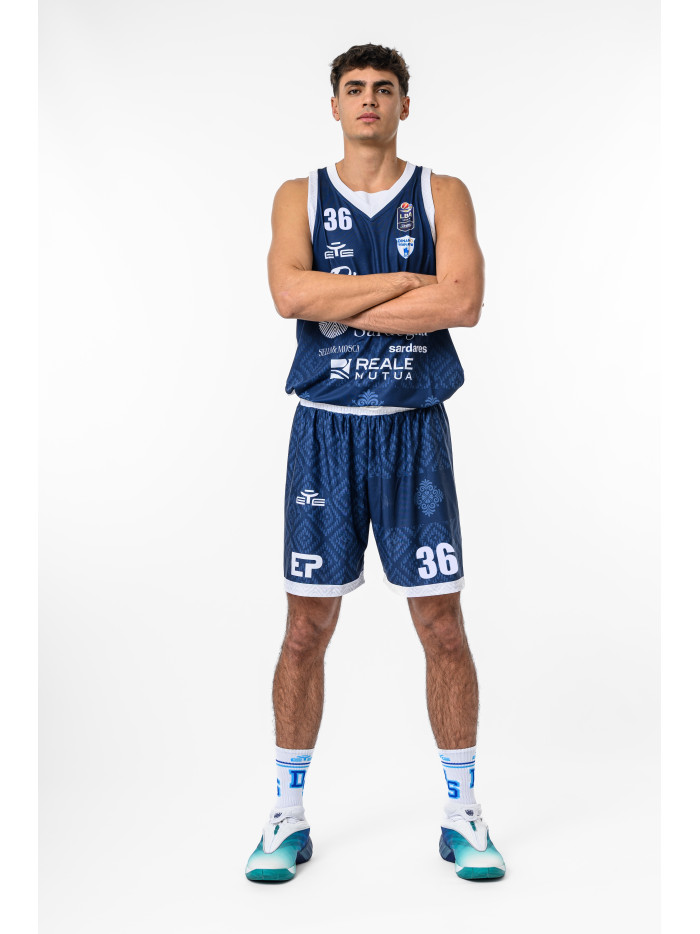 DINAMO SASSARI PANTALONCINO CAMPIONATO AWAY 2025-26