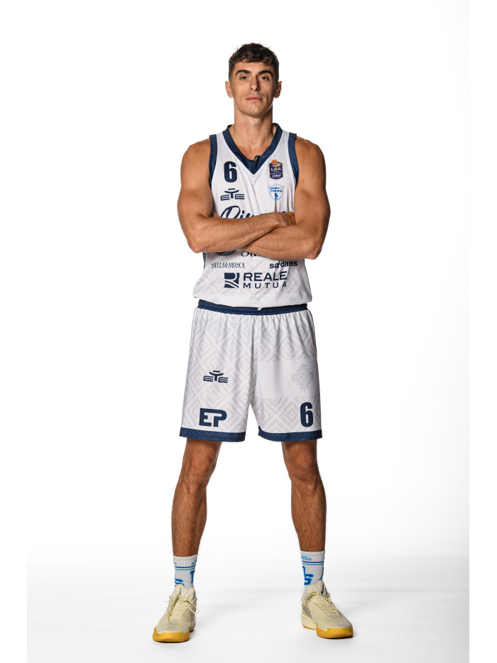 DINAMO SASSARI PANTALONCINO CAMPIONATO HOME 2025-26