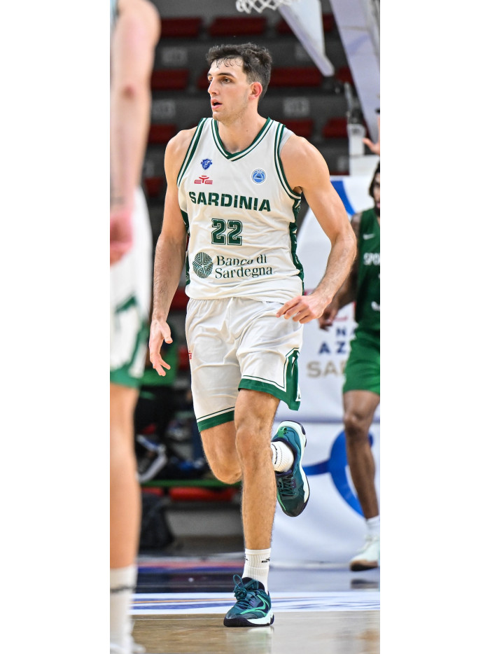 DINAMO SASSARI CANOTTA COPPA MASCHILE HOME 2024-25