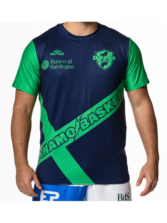 DINAMO SASSARI T-SHIRT TEMPO LIBERO 2024-25