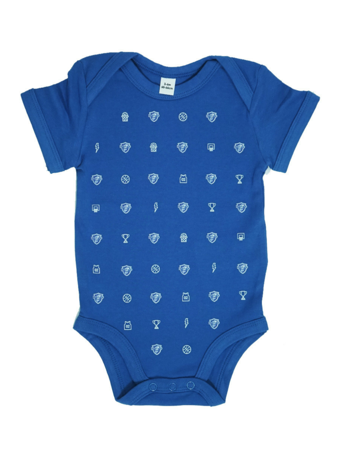 DINAMO SASSARI BODY NEONATO PATTERN