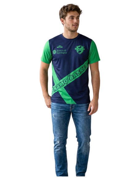 DINAMO SASSARI T-SHIRT TEMPO LIBERO 2024-25