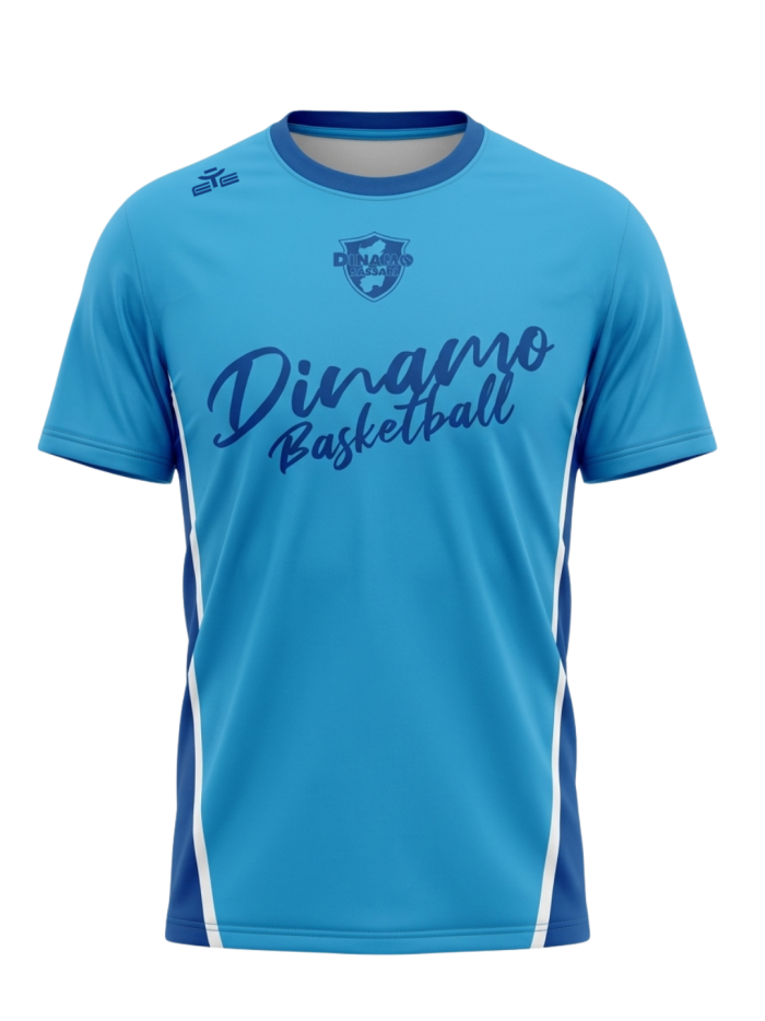 DINAMO SASSARI T-SHIRT TEMPO LIBERO 2025-26