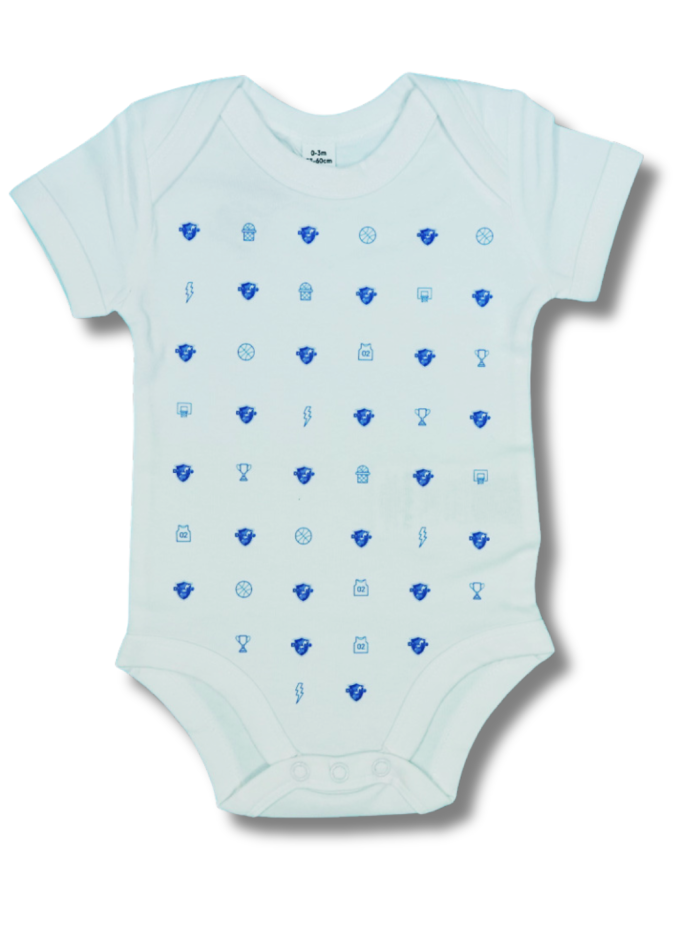 DINAMO SASSARI BODY NEONATO PATTERN