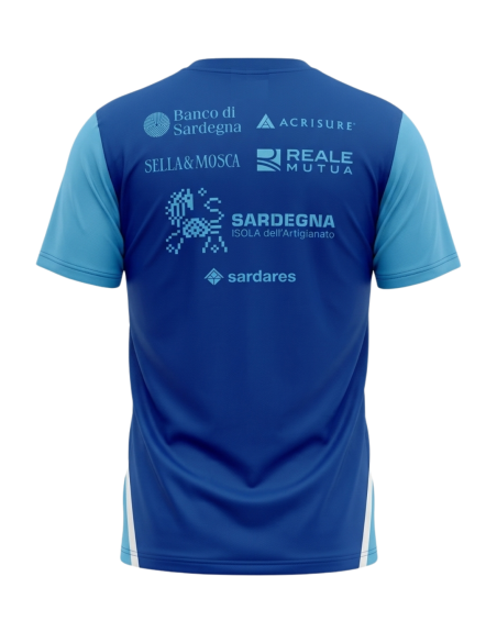 DINAMO SASSARI T-SHIRT TEMPO LIBERO 2025-26