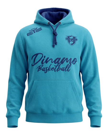 DINAMO SASSARI FELPA TASCAPANE CAPPUCCIO