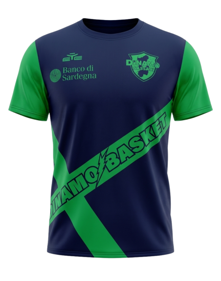 DINAMO SASSARI T-SHIRT TEMPO LIBERO 2024-25