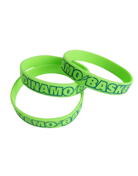DINAMO SASSARI BRACCIALE SILICONE FLUORESCENTE