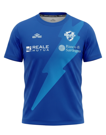 DINAMO SASSARI T-SHIRT TEMPO LIBERO 2023-24