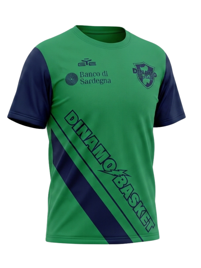 DINAMO SASSARI T-SHIRT TEMPO LIBERO 2024-25