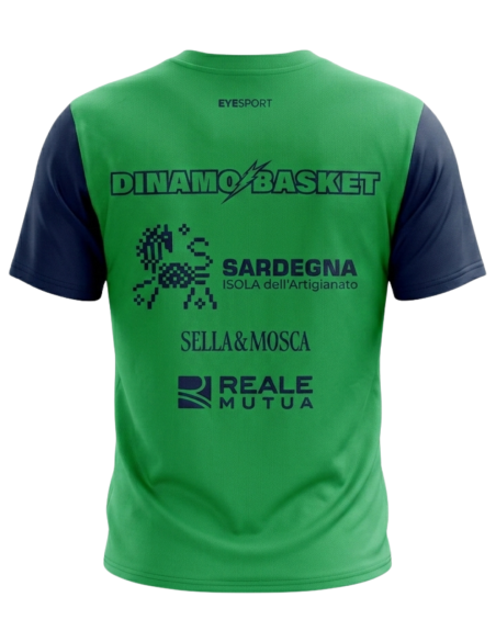 DINAMO SASSARI T-SHIRT TEMPO LIBERO 2024-25