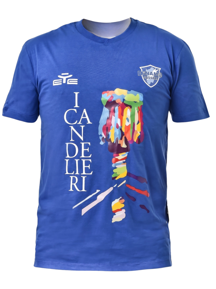 DINAMO SASSARI T-SHIRT CANDELIERI