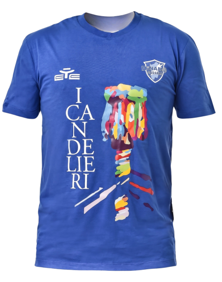 DINAMO SASSARI T-SHIRT CANDELIERI