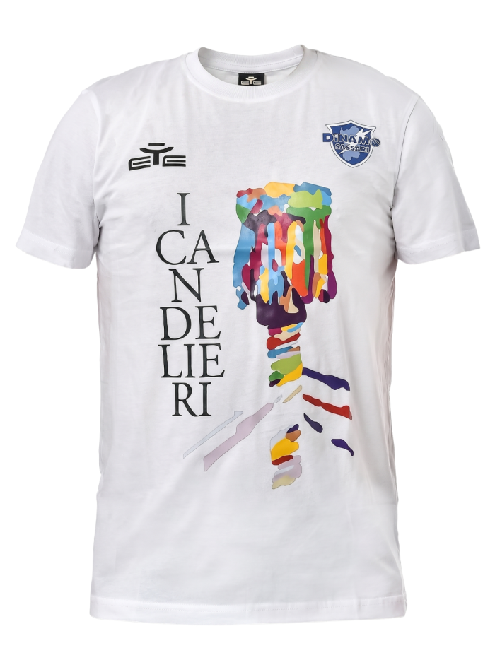 DINAMO SASSARI T-SHIRT CANDELIERI