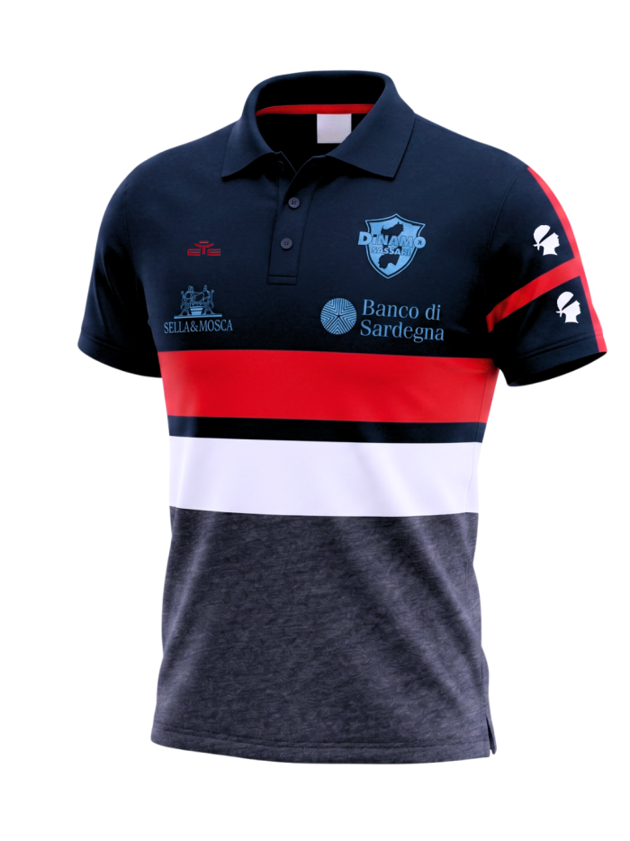 DINAMO SASSARI POLO RAPPRESENTANZA STAFF 2022-23
