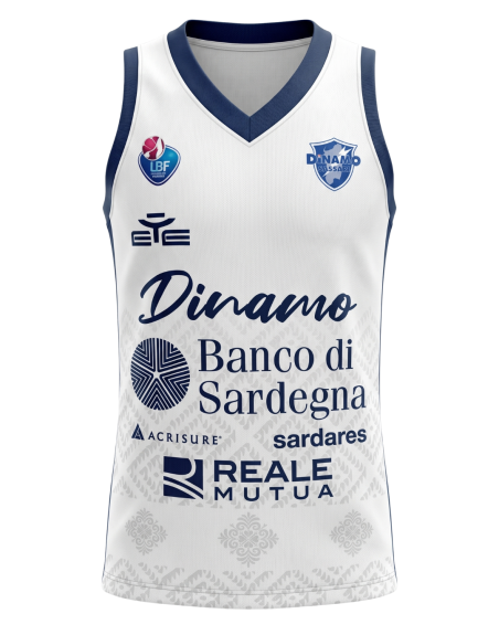 DINAMO SASSARI CANOTTA GARA CAMPIONATO FEMMINILE HOME 2025-26