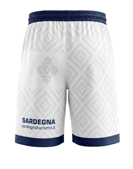 DINAMO SASSARI PANTALONCINO GARA CAMPIONATO FEMMINILE HOME 2025-26