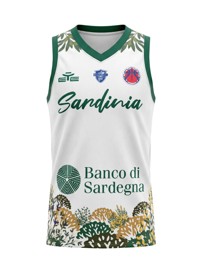 DINAMO SASSARI CANOTTA COPPA FEMMINILE HOME 2025-26