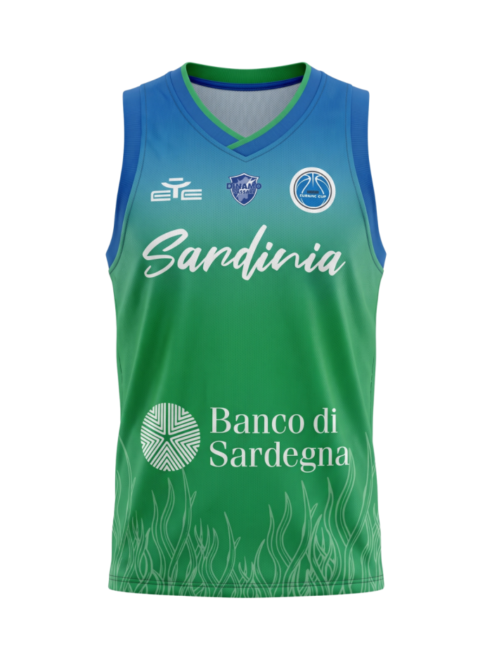 DINAMO SASSARI CANOTTA COPPA MASCHILE AWAY 2025-26