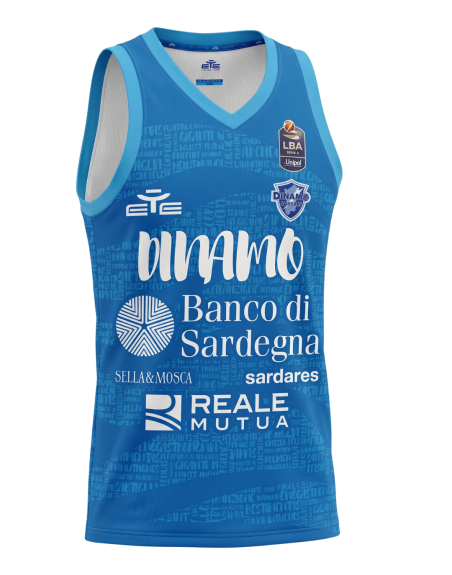 DINAMO SASSARI CANOTTA CAMPIONATO AWAY SPECIAL EDITION 2026