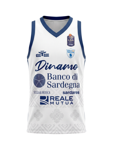 DINAMO SASSARI CANOTTA CAMPIONATO HOME 2025-26