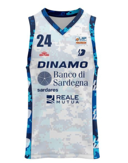 DINAMO SASSARI CANOTTA GARA HOME 2026-27