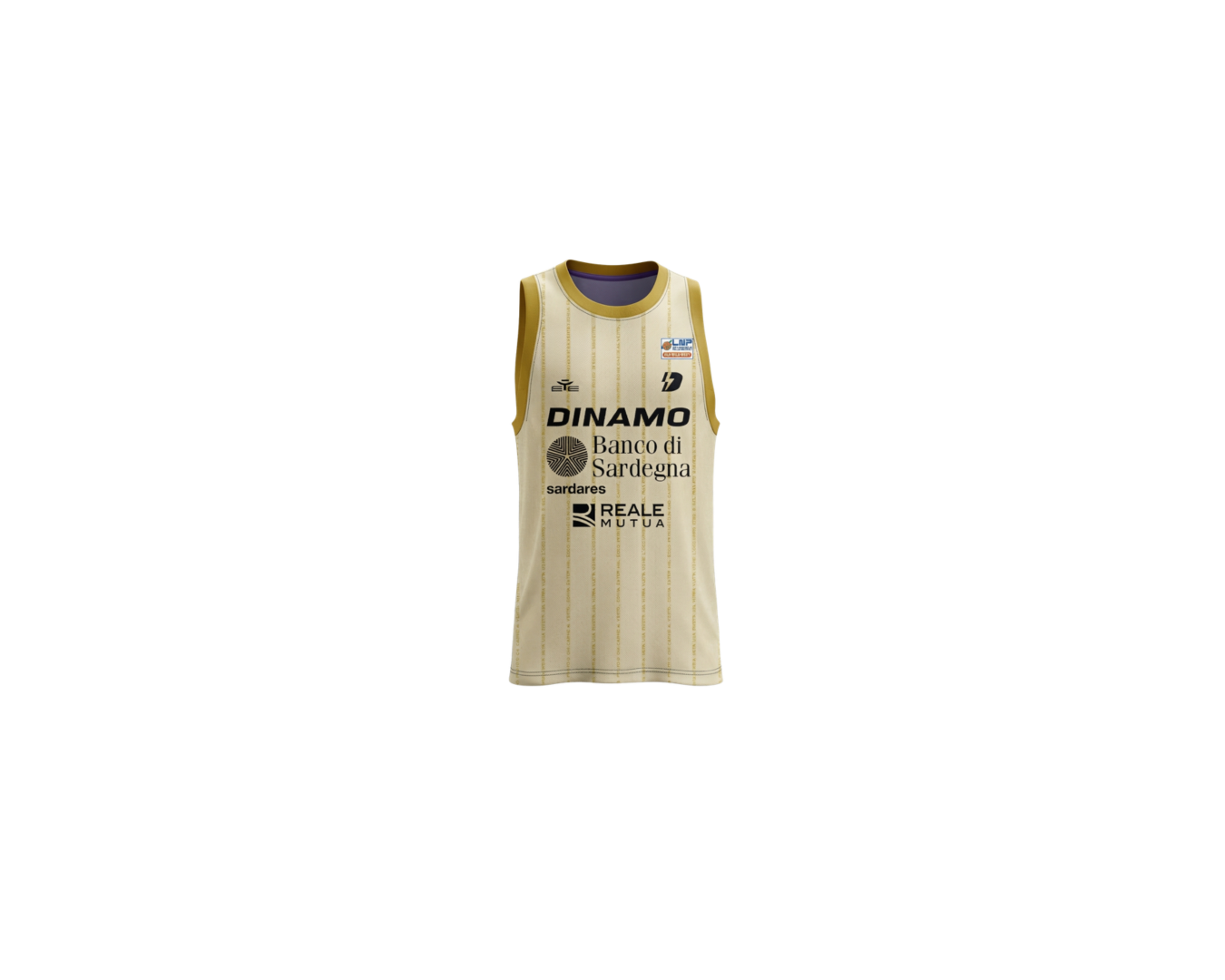 DINAMO SASSARI CANOTTA GARA HOME PRESEASON 2026-27