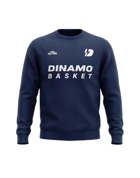 DINAMO SASSARI FELPA GIROCOLLO COTONE
