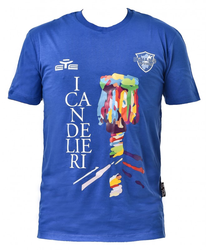 DINAMO SASSARI T-SHIRT CANDELIERI