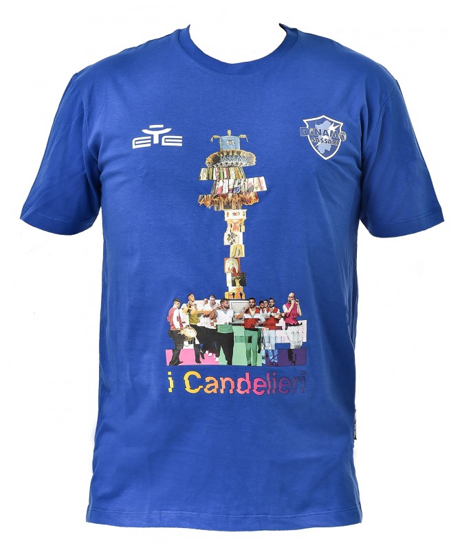 DINAMO SASSARI T-SHIRT CANDELIERI REALTA' AUMENTATA